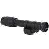 Outdoor LED Flashlight with Twist Focus Emergency Light Black for Climbing Camping