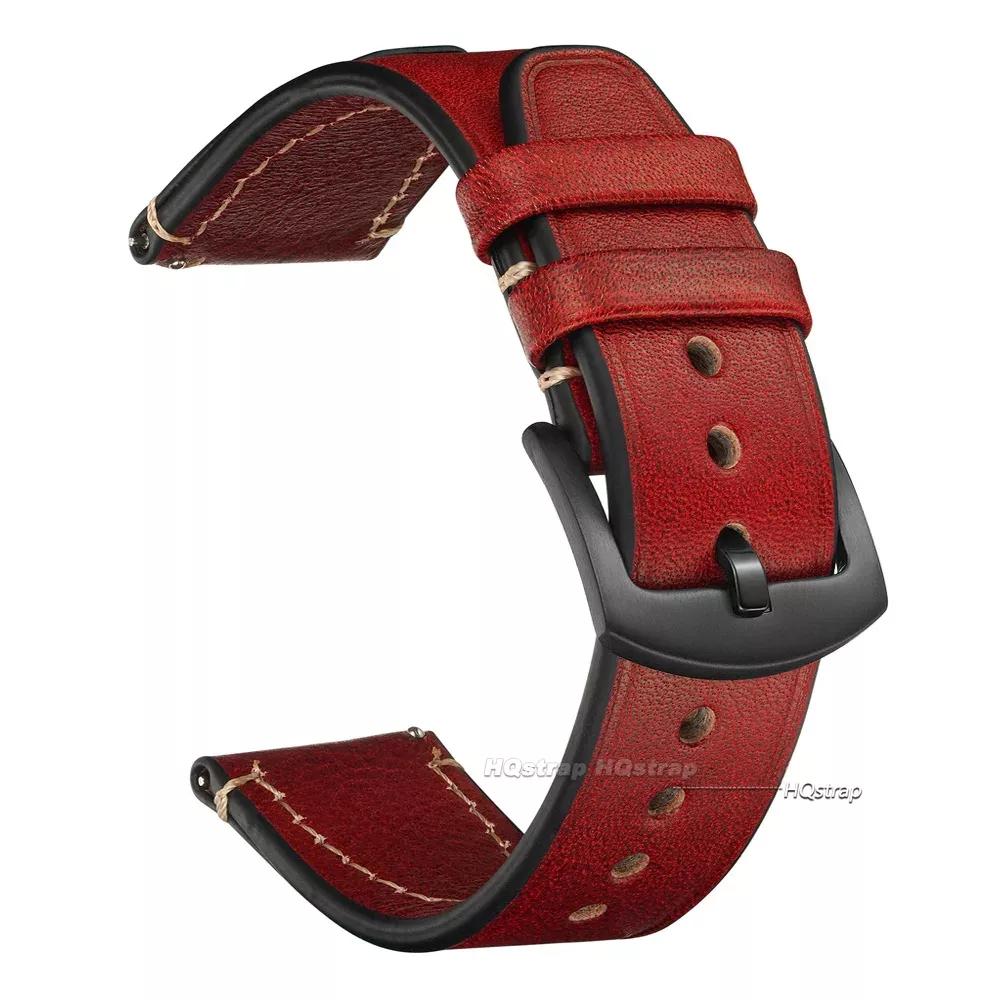 Quick Release Vintage Watch Strap for Rolex Genuine Leather Wrist Straps 18 20mm 22mm Men Women Watch Bracelet Watch Accessories