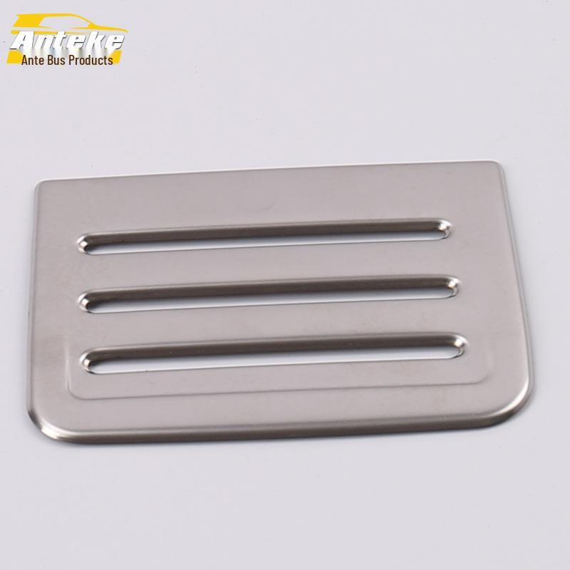 Stainless Steel Center Console Panel for 16 Bora Card Stickers