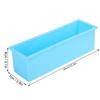 1200ML Rectangle Silicone Soap Mold DIY Toast Mould Making Box Tool