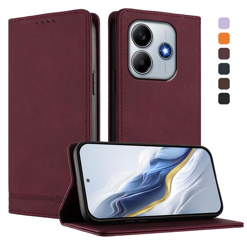Flip Leather Phone Case On For Xiaomi POCO M7 M6 M6 Pro M5s M5 M4 M3 M2 Pro POCO C85 C71 C65 C61 C55 C51 C50 C40 Wallet Cover
