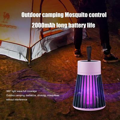 USB Mosquito Killler Lamp Mosquito Repellent Rechargeable Insect Trap Mute Portable Fly Trap Camping Light for Home Bedroom