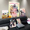 Anime P-Puella Magi Madoka Magica Girl Vintage Posters Sticky Retro Kraft Paper Sticker DIY Room Bar Cafe Kawaii Room Decor