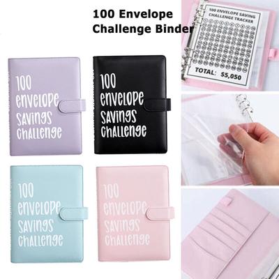 100 Umschlag Challenge Binder Einfache und unterhaltsame Möglichkeit, 5.050 $ zu sparen