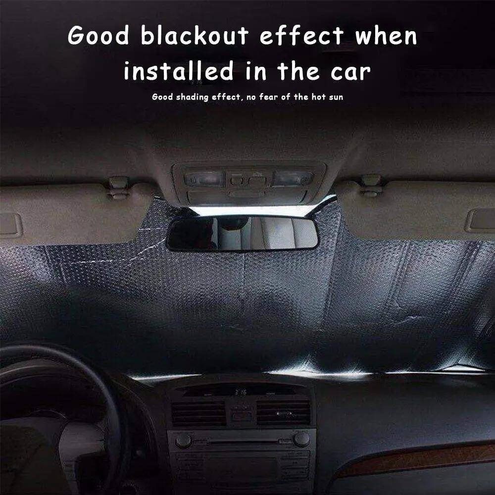 All Season Car Windshield Protector Universal Foldable Front Window Cover Anti Snow Ice Frost UV Sun Shade AccessoryWindshield Sunshades 1