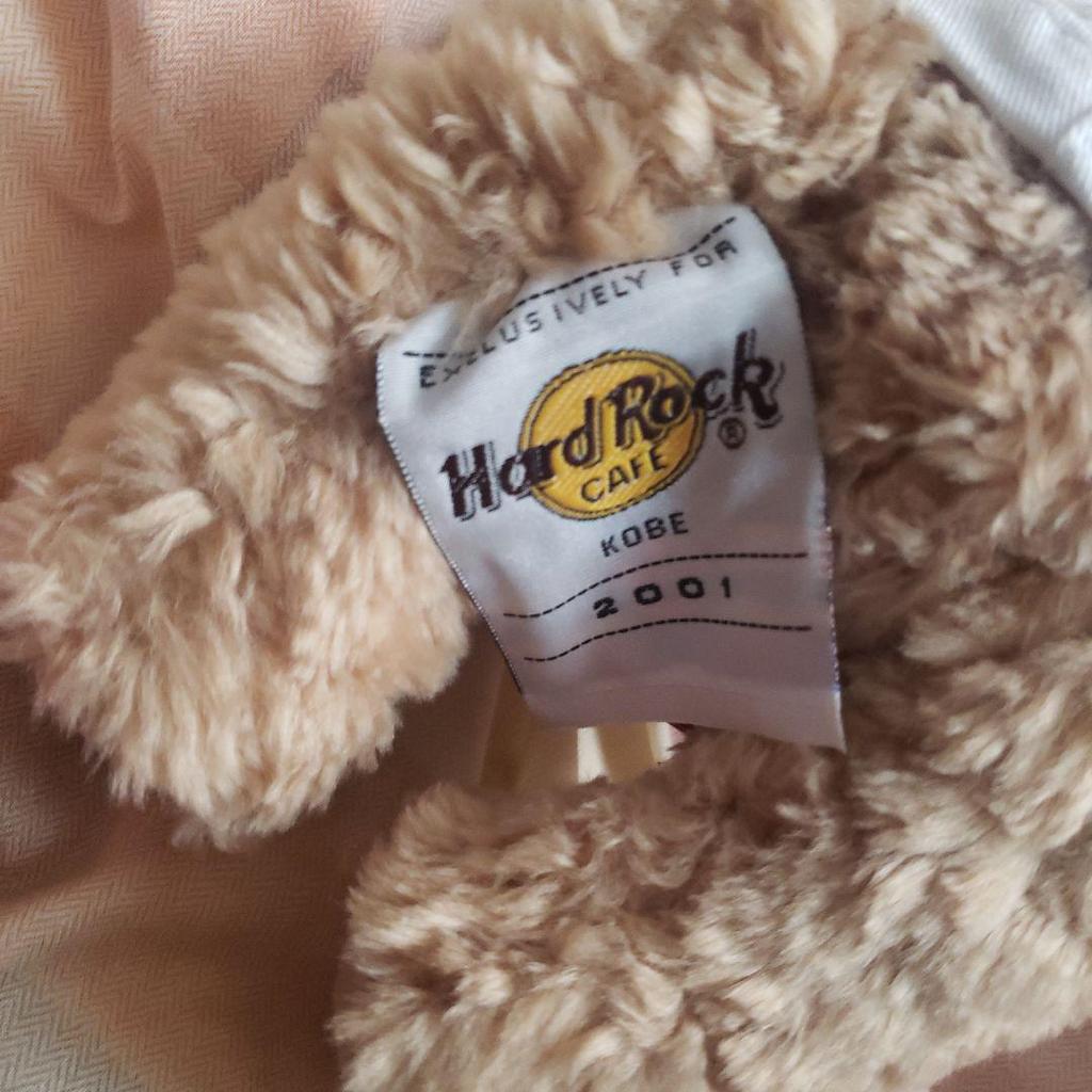 [USED] HARD ROCK CAFE Teddy Bear