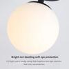 Modern Glass Ceiling Lamps Nordic glass ceiling Lights For Entrance Hallway Bedroom Bedside Home Indoor Lighting Fixtury