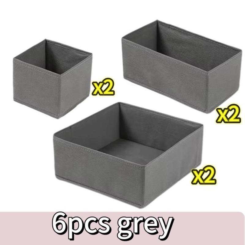 Underwear Organizers Foldable Clothing Storage Bedroom Multi-Function Underwear Clothes Sock Organizer Home Use Fabric Material