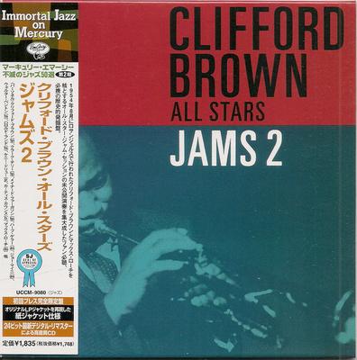 CD CLIFFORD BROWN ALL STARS  Jams 2 UCCM9080 Emarcy 2002 Japan Jazz Used