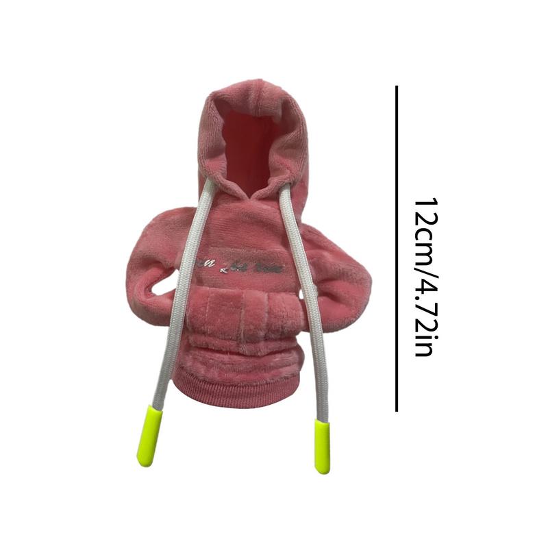 Gear Shift Knob Cover Car Shifter Knobs Cover Mini Hoodie Car Shift Protector Hooded Shirt Gear Stick Case Car Accessories