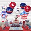 Patriotic Table Centerpiece 4th of July Honeycomb 3D Patriotic Table Decoration American Flag for Independence Day Party