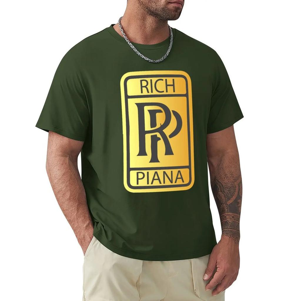 Rich piana Io sono la 5 T-shirt Essenziale pesanti ad asciugatura rapida t-shirt da uomo casual eleganti