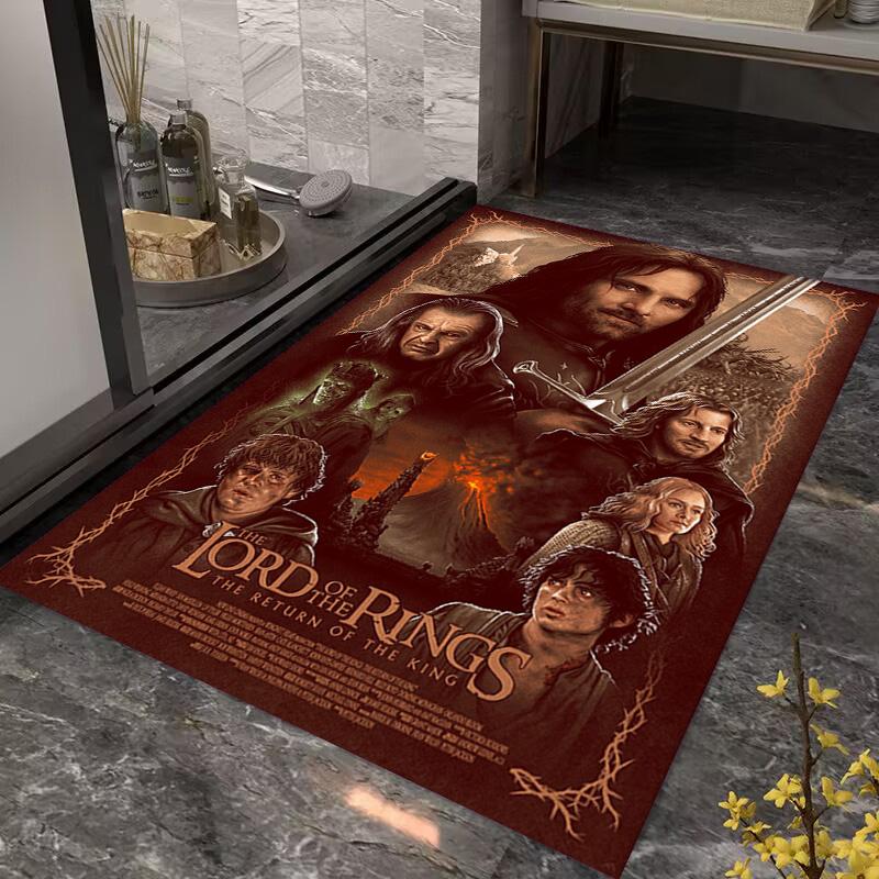 Middle-earth's Epic Saga carpet Living room and bedroom mats Suitable for all seasons Bathroom mat Art Protective pad