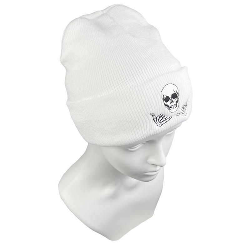 Wintermützen Mütze Herren Damen Gemütliche Winter Strickmütze Beanie Bestickte Warme Mützen Dicke Dehnbare Mütze Unisex Sportmützen Mütze