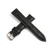 22/20/18/16mm Men Women PU Leather Strap Bamboo Pattern Wrist Watch Band Replacement