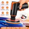 100W 1800RPM Car Buffer Polisher Rechargeable Battery Variable Speed Wireless Buffer Polisher Kit Auto Waxing