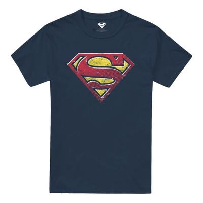 SUPERMAN Herren Pop Art Logo T-Shirt