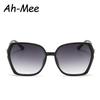 Motorcycle 3pcs Fashion Square Sunglasses Women Outdoor UV Protection Eyewear Oversized Gradient Oculos UV400 Eyewear