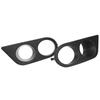 Pair of Front Bumper Fog Light Covers Trim 51112695256 Fit for E46 M3 2001‑2006