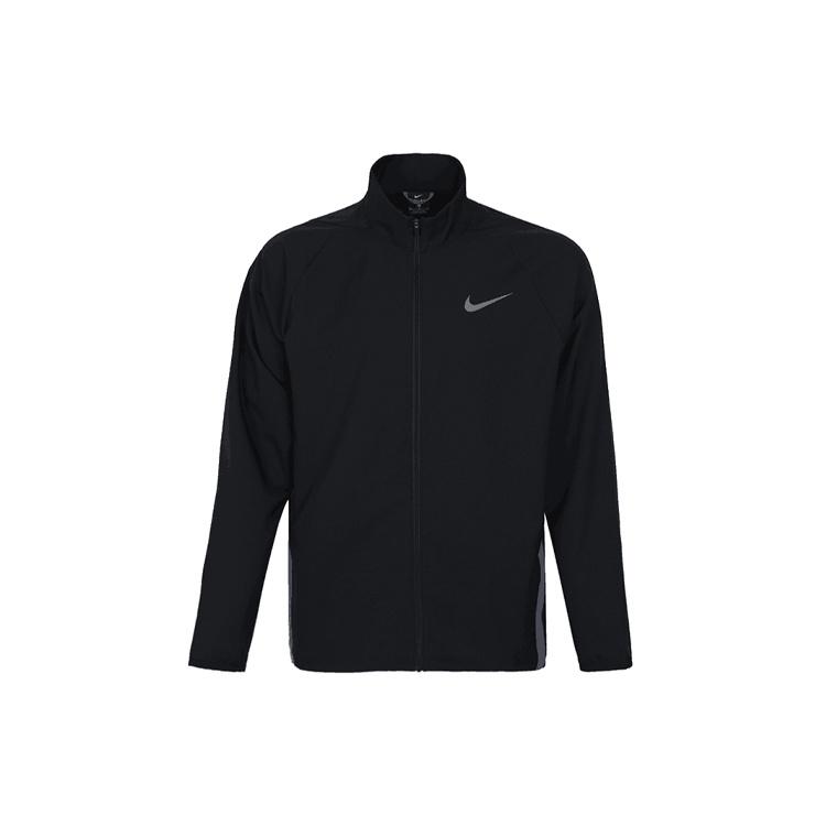 Men s Nike Running Training Casual Sports Woven Jacket Autumn Black CZ4353-010 M