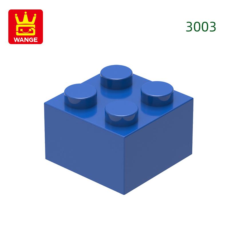 Non-Toxic 77Pcs/Lot 3003 2X2 High 4-Hole Building Blocks Moc Color Parts Compatible With Bricks Diy Children Toy Assembly Gift Box