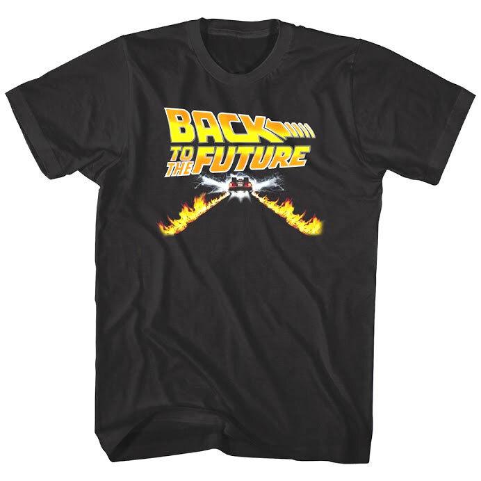 Back to The Future Flaming Trails Men T Shirt XXL