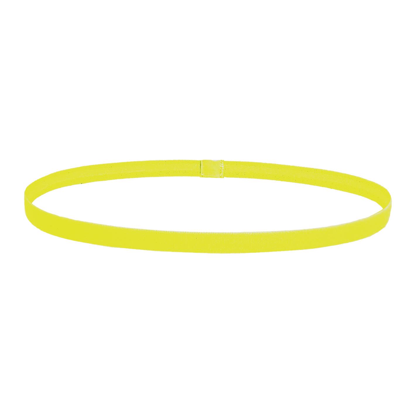 

Эластичная нескользящая спортивная повязка на голову для детей - Идеально подходит для школьных соревнований и мероприятий неоновый жёлтый