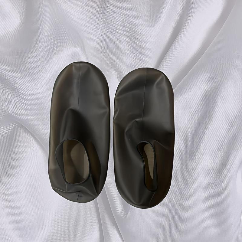 1 Pair Black Silicone Toe Socks, Women's Moisturizing Anti-cracking Foot Socks, Suitable for Dry Heels