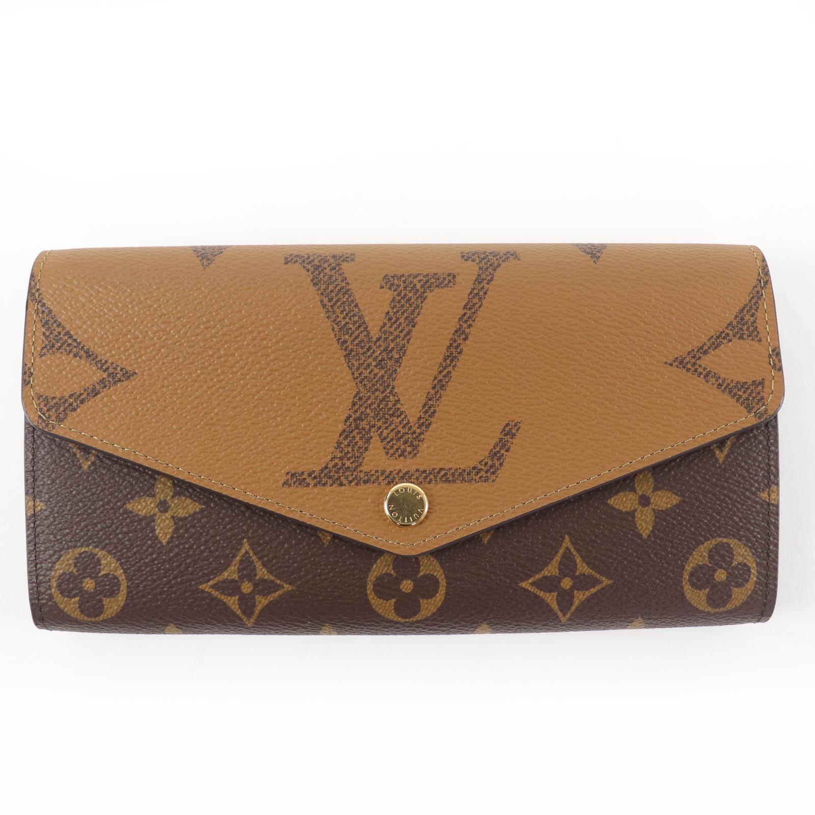 

Pristine LOUIS VUITTON Purse Portefeuille Sara Brown Monogram canvas M80726 Used