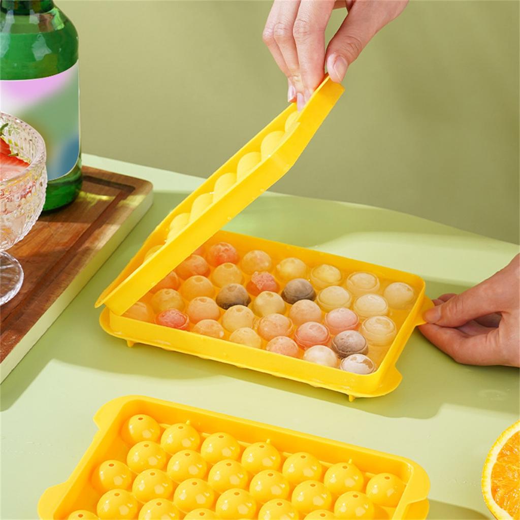 Ice-Mold Trays Cute Cartoon Ice-Mold  Easy-Release Stackable Ice-