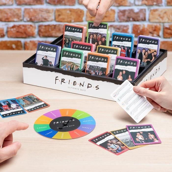 Jeu De Société Friends Ultimate Trivia Quiz - PALADONE - 2000 Questions - 2 Joueurs Ou Plus