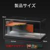 Shoucangjia Display Case for Hot and Matchbox Cars Scale Model Garage with Dust Street Fence Scene Diorama Parking Showcase Tomica, Wheels, 164