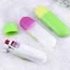 Porte-brosse à dents Portable housse boîte dentifrice voyage Camping randonnée Capsule salle de bain rangement bain de bouche tasse