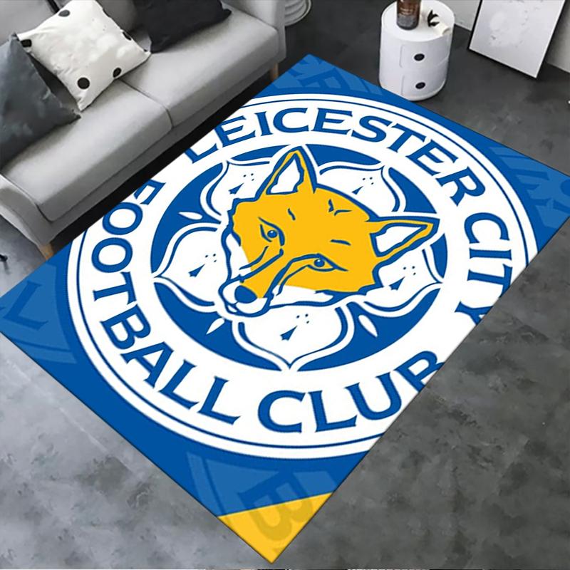 2025 New leicester city football club Carpet Rug for Living Room Bedroom Home Sofa Decoration,Kids play Non-slip Floor Mat70