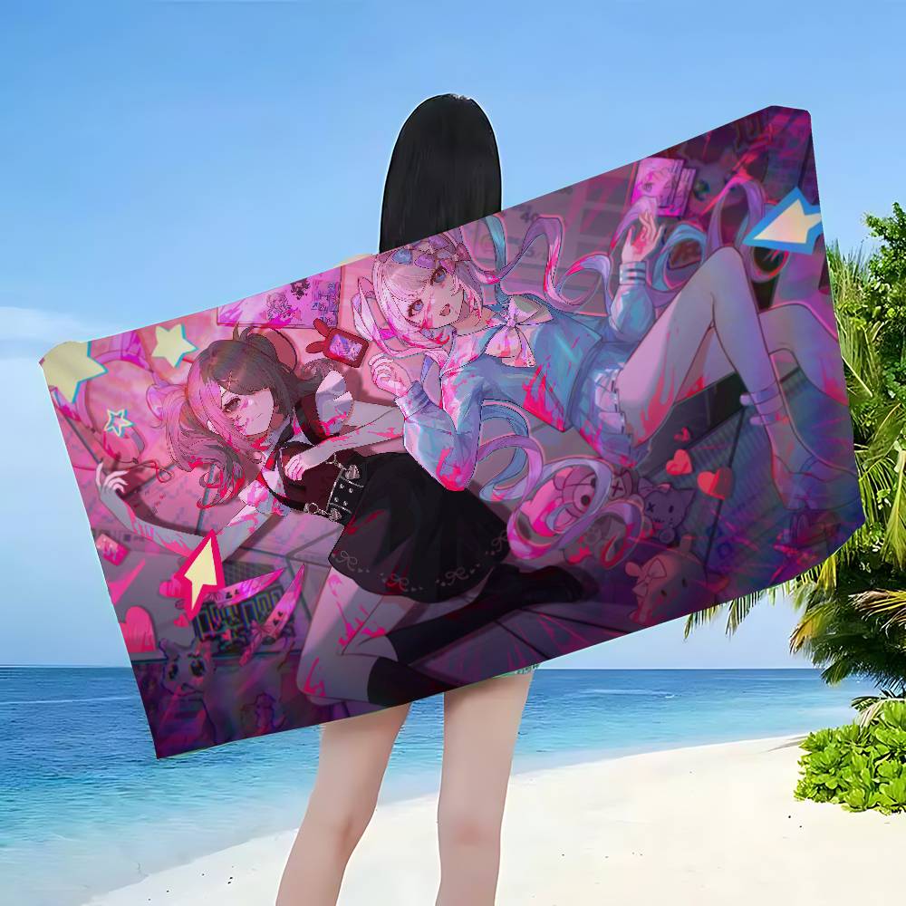 ADV games Needy Girl Overdose comics Microfiber Beach Towel Absorbent Quick dry Soft Swimming Resort Mountain Climbing Towel