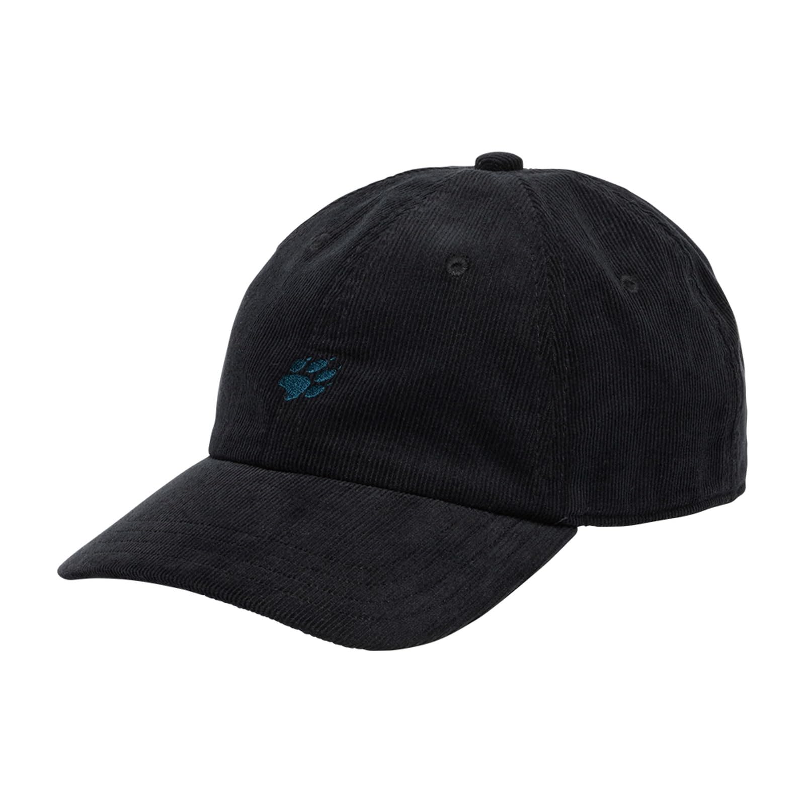

Unisex Cap JP PAW CORDS 6PNL CAP Hat black [Jack Wolfskin] (Corduroy) [A63234 / V3]