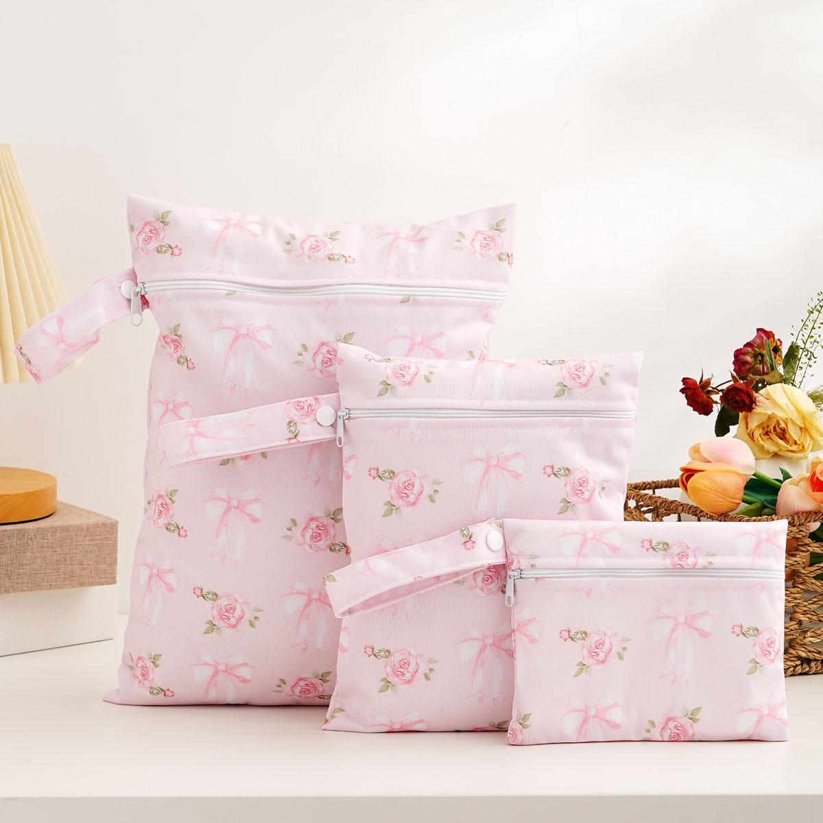 

3-Piece Travel Mini Storage Bags for Clothing, Cosmetics & Toiletries