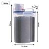 Insect-Proof Moisture-Proof Storage Jar for Grains and Flour - Kitchen Container