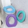 Waterproof Toilet Seat Cover Washable Sticker Foam Portable Silicone Toilet Lid Cover Cup Covers Bathroom Accessories