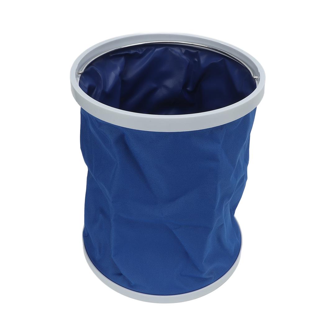 13L Składane Wiadro Wielofunkcyjne Pogrubiona Wodoodporna Tkanina Oxford Składane Przechowywanie Wędkarstwo