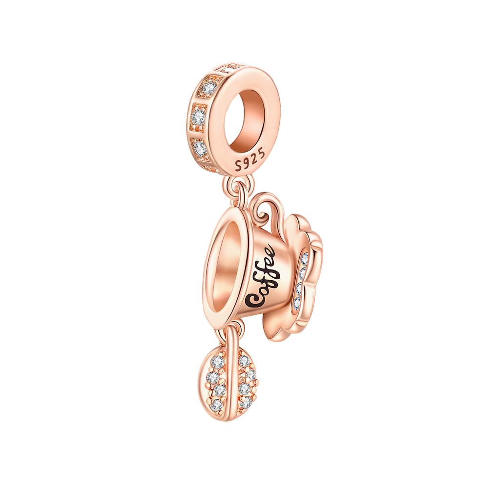 Copper Life Tree Love Cross Angel Wings Beads Charms Fit Charm Bracelet Pendant For Women Fine Jewelry Making
