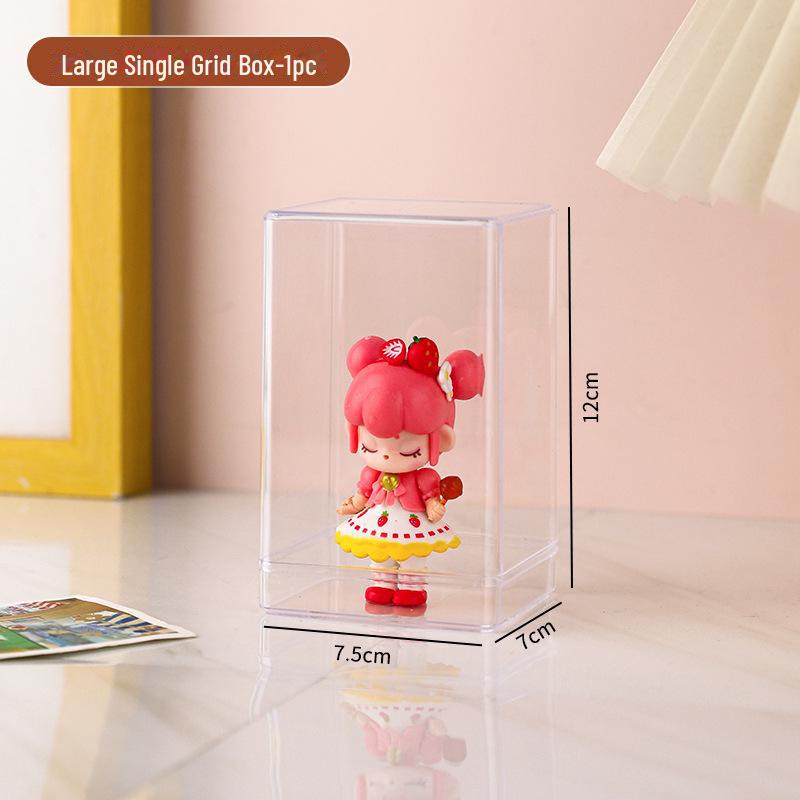 Pop Mart Transparent Acrylic Dustproof Display Box for Figures