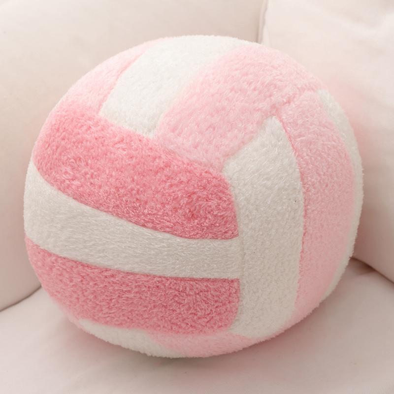 20-24Cm Simulation Volleyball Ball Plush Toy Cute Volleyball Props Pillow Accompany Soft Birthday Gifts Room Decor