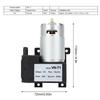 VN T1 Micro DC Vacuum Pump Mechanical Parts Low Noise Industrial Accessory(DC12V )