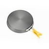 Non-Stick Frying Pan Aluminum Alloy Medium with Folding Handle Idl for Outdoor Camping Picnic Hiking Compact and Sy To Carry Camp Skillet