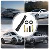 Tuwlopyu Car Radio Antenna, Car Antenna Replacement - Short Carbon Fiber General Car Antenna,