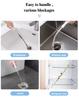 Pipe Unclogging Brush Bathroom Accessories Dbathroom Shower Tub Drain Hair Catcher Long Cleaner Cleaning Sewer Pipes Household