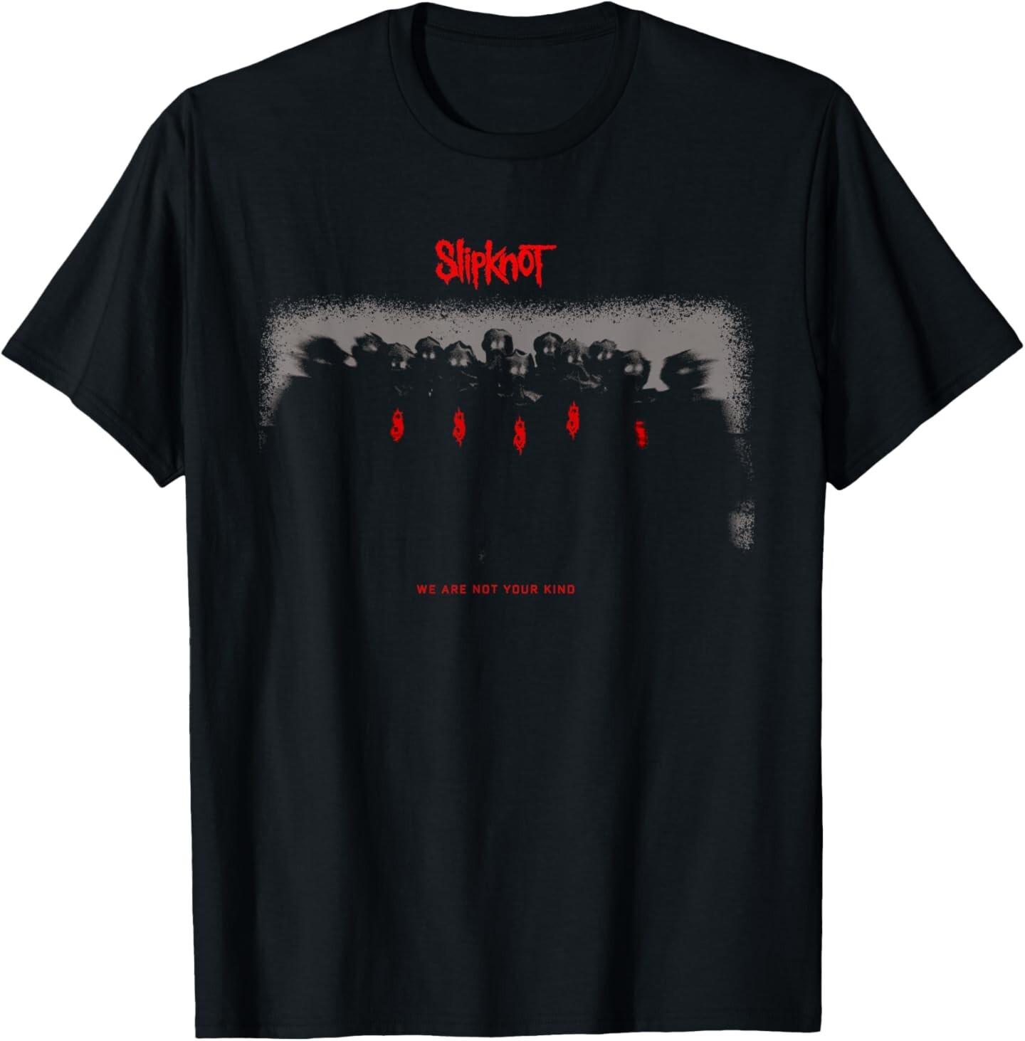 

Slipknot Official We Are Not Your Kind Group Hoods T-Shirt Mens Womens Tees Top 4XL