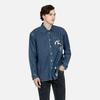 Evisu Aw23 Hinata Fire Festival Print Loose Fit Casual Denim Shirt Men shirts Denim-Blue 2EAHTM3SL1039RXDN