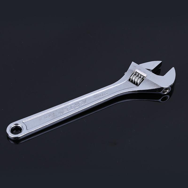 Multi-Purpose Adjustable Wrench with Large Opening